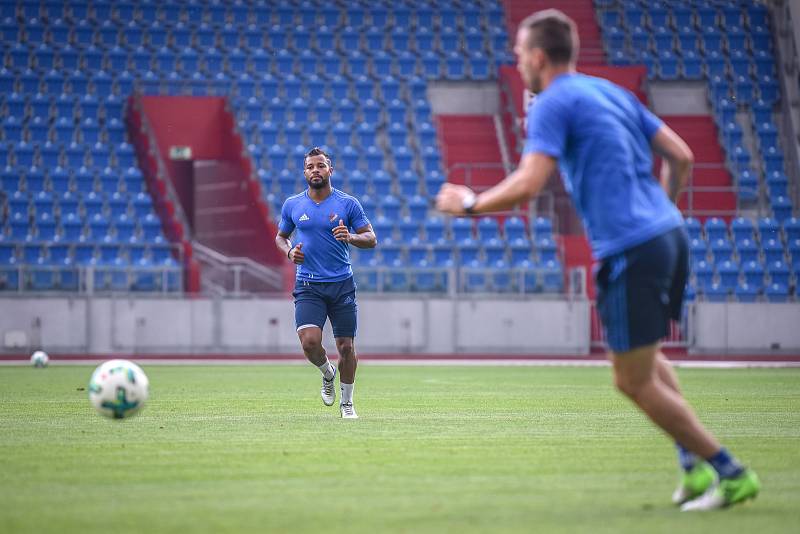 Fotbalisté Baníku zahájili letní přípravu, pondělí 18. června 2018 v Ostravě.