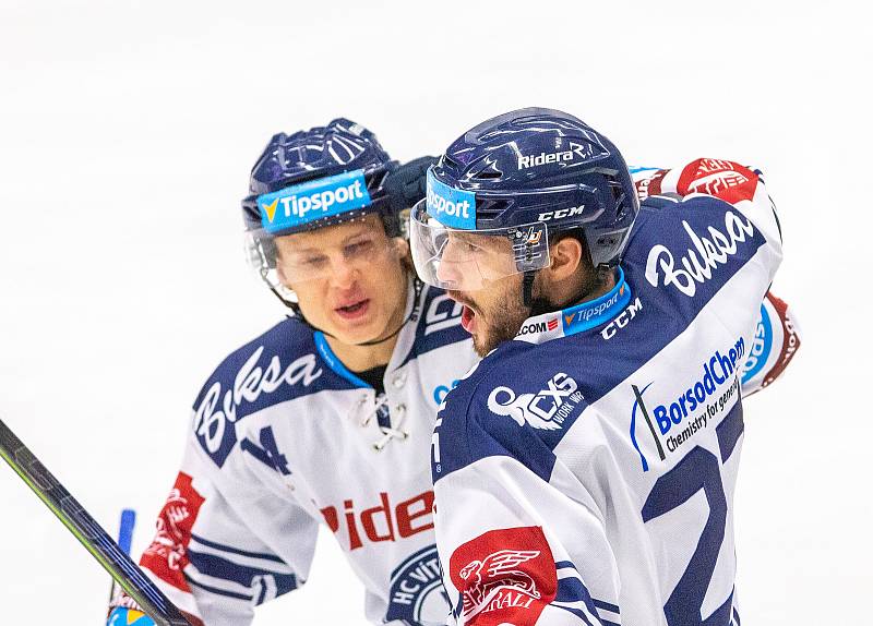 Utkání 3. kola hokejové extraligy: HC Vítkovice Ridera - Bílí Tygři Liberec, 20. září 2019 v Ostravě. Rastislav Dej z Vítkovic.