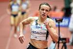 Mezinárodní halový atletický mítink Czech Indoor Gala 2020, 5. února 2020 v Ostravě. Běh 1500m ženy Simona Vrzalová z Česka.