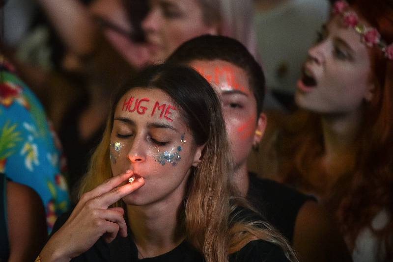 Hudební festival Colours of Ostrava 2018 v Dolní oblasti Vítkovice, 21. července 2018 v Ostravě.