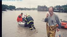 Povodně, 8-9. července 1997, Ostrava-Hrušov.