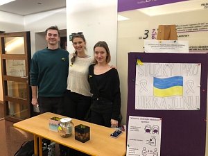 Ostravská univerzita pomáhá jak samotné Ukrajině, tak i studentům, kteří z ní přijeli studovat do Ostravy.