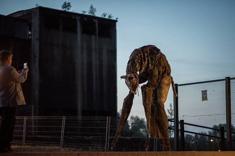 Industriální safari: Monstra v Hlubině (Dolní Oblasti Vítkovice - DOV), dne 3. června v Ostravě.