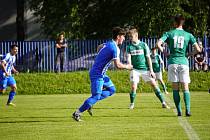 Zápas květnového 23. kola divize F Vítkovice - Heřmanice 7:0. V novém ročníku budou oba týmy chybět - Vítkovice budou hrát MSFL, Heřmanice krajský přebor.