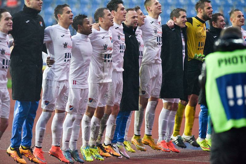 24. kolo první fotbalové ligy: Baník Ostrava – 1. FC Slovácko 2:1 (1:0) 