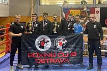Boxing Club Ostrava na MČR 2021 v Třeboni.