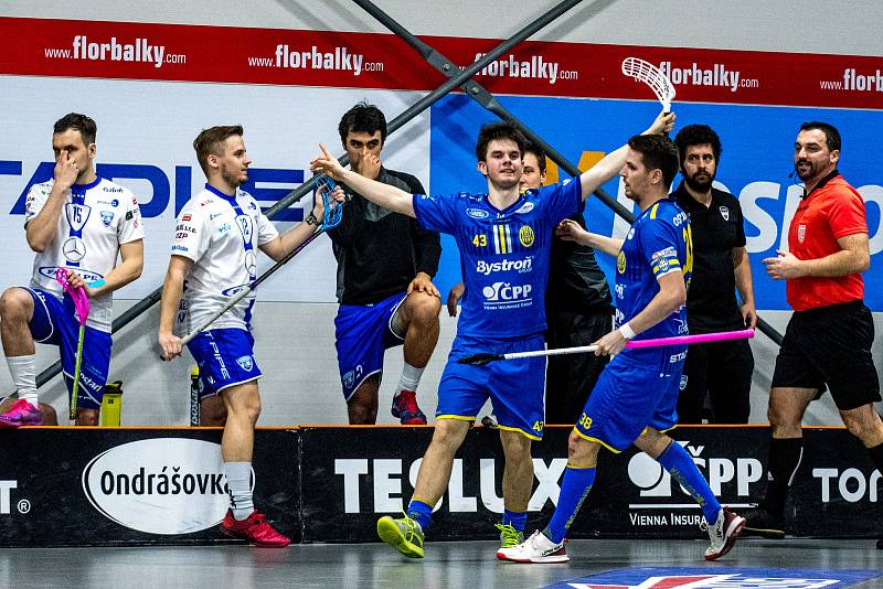 3. čtvrtfinále Tipsport Superligy: FBC Ostrava - Chodov, 9. března 2019 v Ostravě.