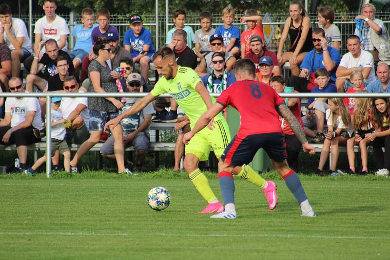 Unie Hlubina - MFK Karviná 0:6, utkání 2. kola MOL Cupu.