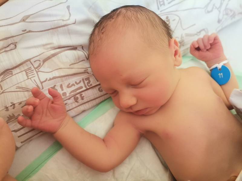 David Rataj, Proskovice, narozen 3. května 2022 v Havířově, míra 50 cm, váha 3390 g. Foto: Michaela Blahová