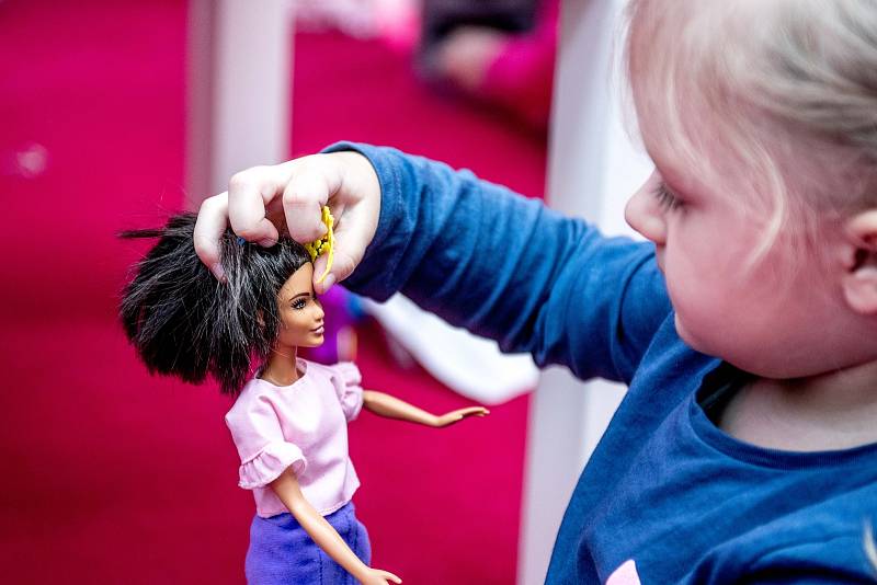 Oslava 60 let Barbie, obchodní centrum Nová Karolina, 9.březen 2019 v Ostravě.