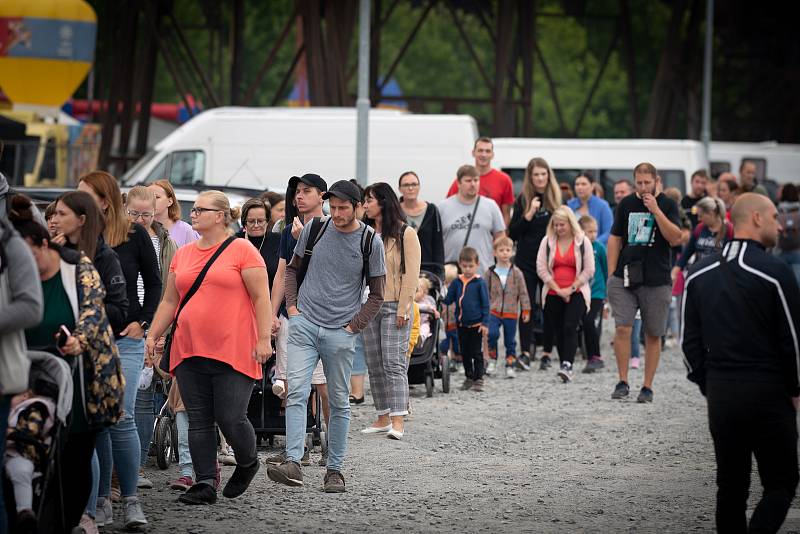 Kinder Fest v Dolní oblast Vítkovice, 13. sprna 2022, Ostrava.