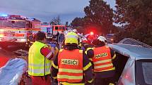 Jedna z tragických nehod se stala 27. září v Šenově u Ostravy. Výsledkem byl jeden mrtvý a dva zranění.