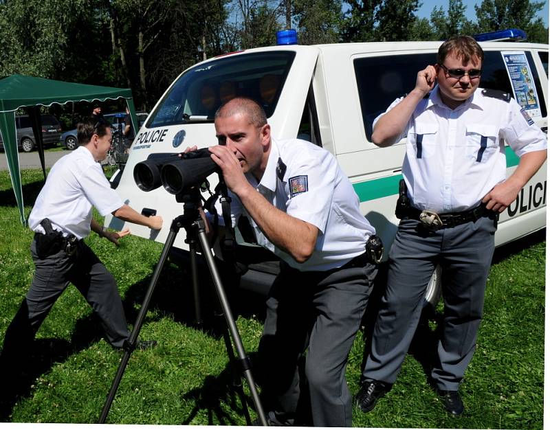 Den policie  na Slezskoostravském hradě