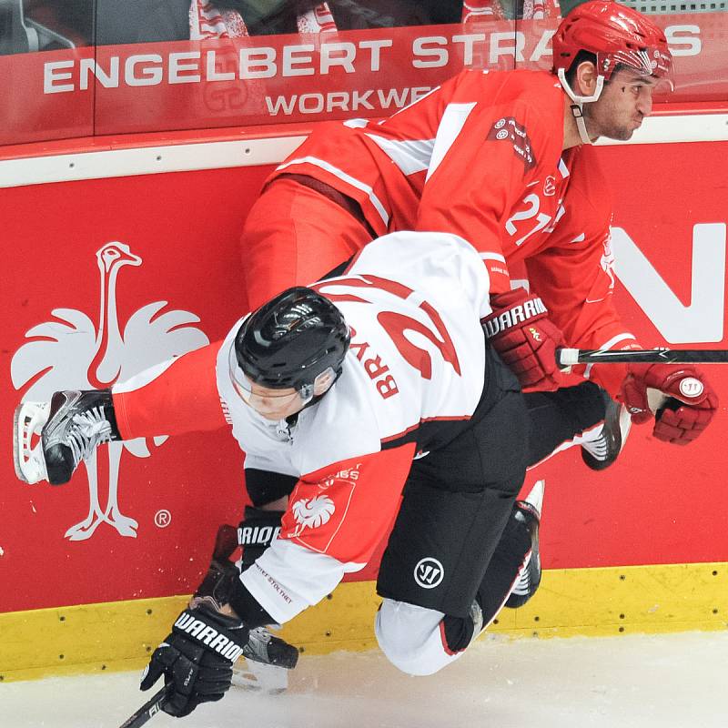 Odvetné utkání osmifinále play off hokejové Ligy mistrů: HC Oceláři Třinec vs. Malmö.