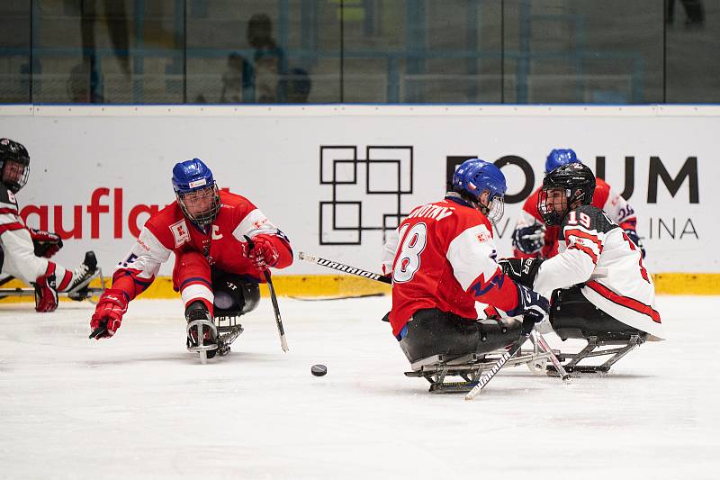 ČR – Kanada 1:4 (IPH Cup v para hokeji v Ostravě, semifinále, 28. 9. 2022)