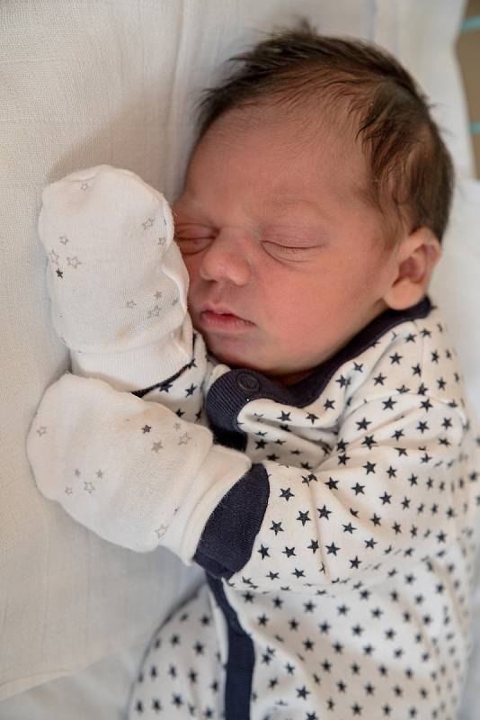 Maxmilián Ferenc, Bohumín, narozen 9. srpna 2021 v Karviné, míra 48 cm, váha 3060 g. Foto: Marek Běhan
