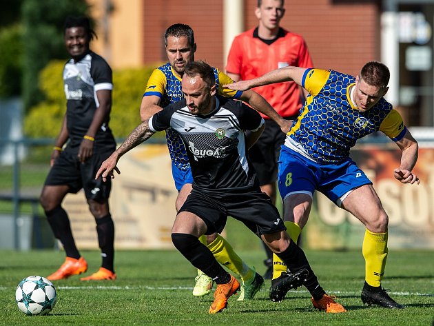 Fotbal - Bohumín - Heřmanice, 27. května 2020 v Bohumíně.