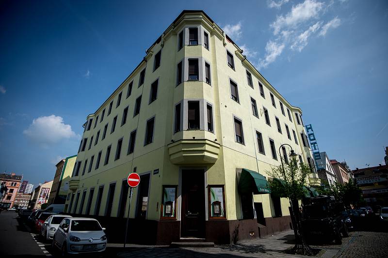 Hotel Brioni na Stodolní ulici, 2. května 2019 v Ostravě.