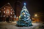 Vánoční strom, Ostrava-Vítkovice, Mírové náměstí