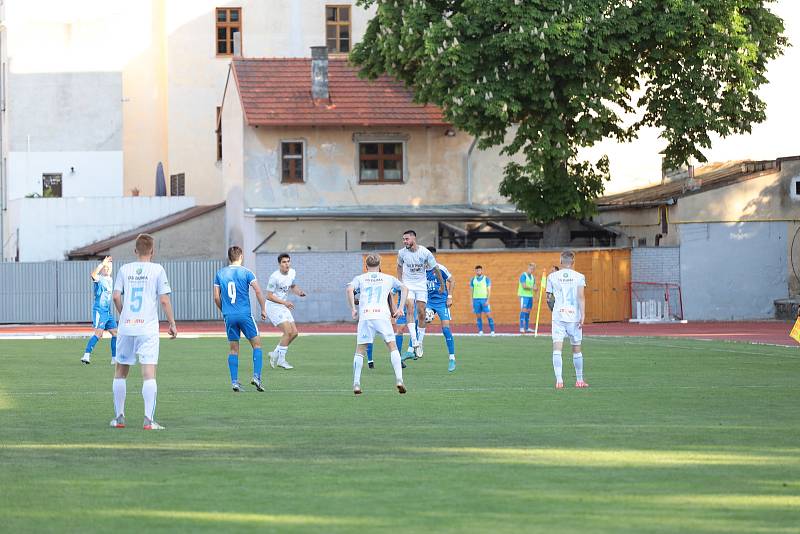 Znojmo - Baník Ostrava B 1:1 (předehrávka 29. kola MSFL, pátek 20. 5. 2022)