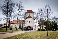 Slezskoostravský hrad, březen 2019. Ilustrační foto.