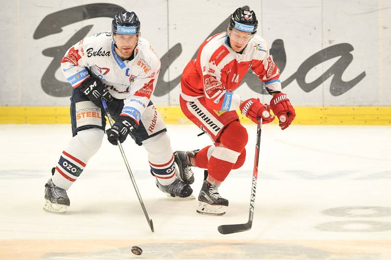 51. kolo hokejové extraligy HC Vítkovice Ridera - HC Olomouc