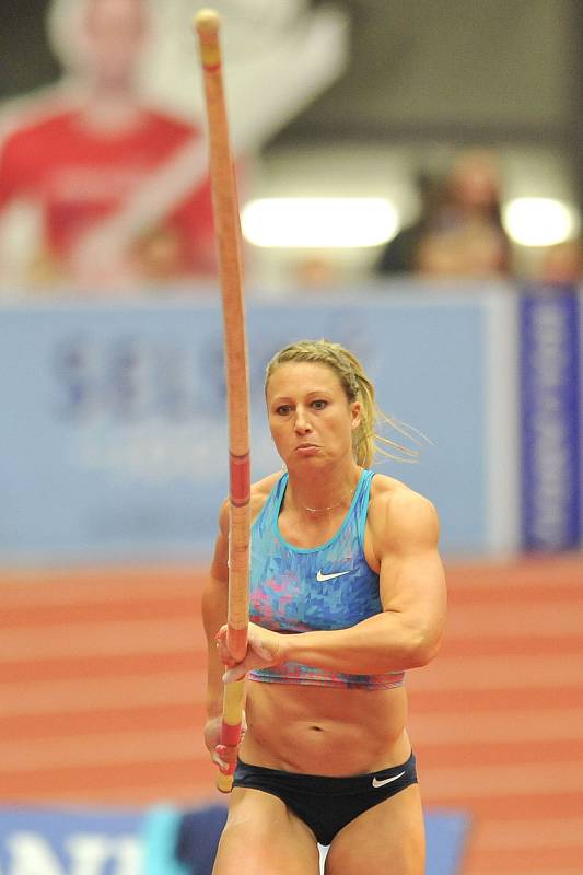 Mezinárodní halový atletický mítink EEA Czech Indoor Gala 25. ledna 2018 v Ostravě. Ptáčniková