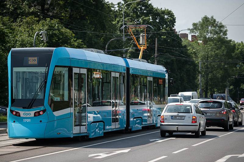 Tramvaj v Ostravě. Ilustrační foto.