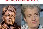 Ostravská socha Věry Špinarové se stala terčem vtipů na internetu.