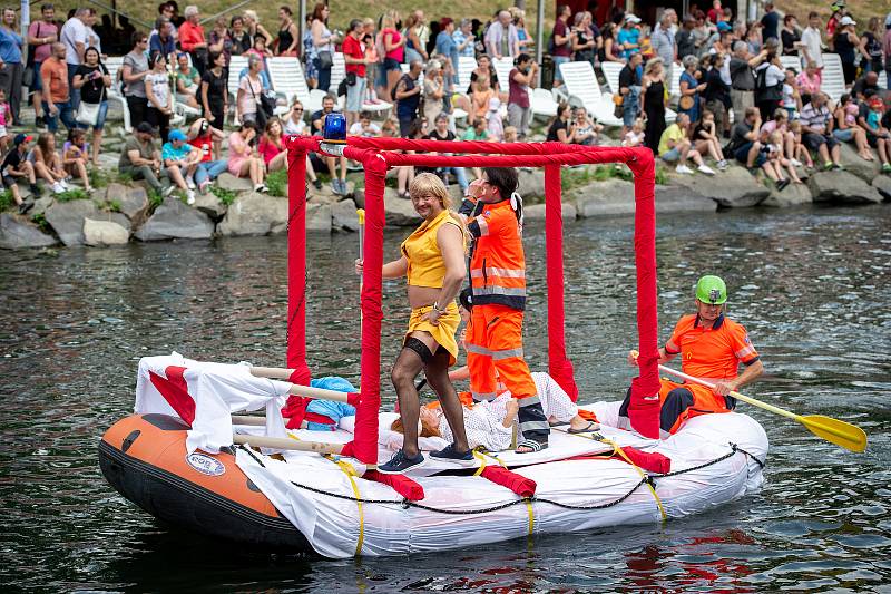 Rozmarné slavnosti řeky Ostravice, 22. června 2019 v Ostravě.