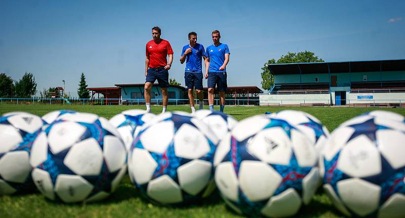 Fotbalisté Baníku trénují v Šilheřovicích pod vedením kouče Radima Kučery.