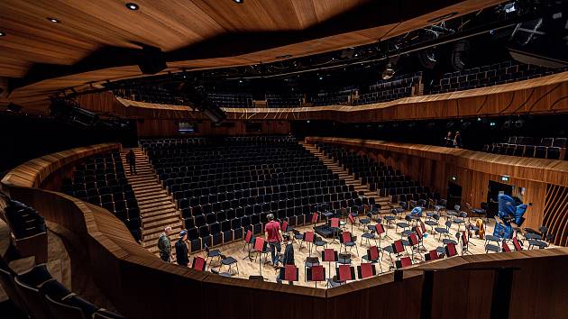 Koncertní síň Cavatina Hall, 11. února 2022 v Bielsko-Biala (Polsko).