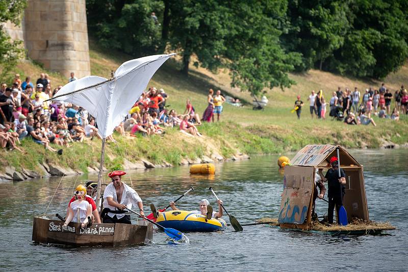 Rozmarné slavnosti řeky Ostravice, 22. června 2019 v Ostravě.