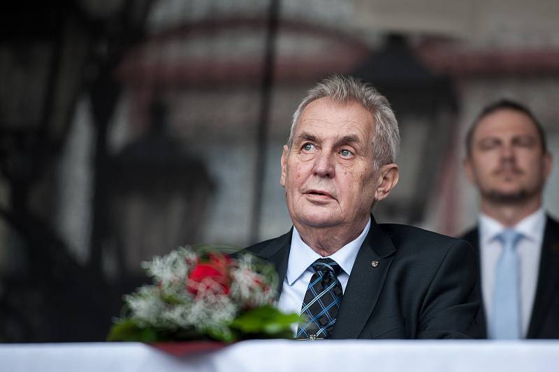 Ve středu 6. září přijel, v rámci páté oficiální návštěvy Moravskoslezského kraje, prezident Miloš Zeman také do Nového Jičína.