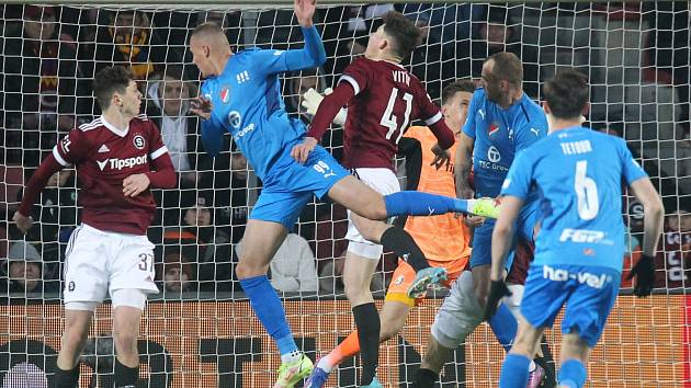 FORTUNA:LIGA, 27. kolo: Sparta Praha - Baník Ostrava 2:1. FOTO: CPA