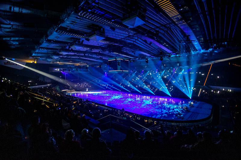 Krasobruslařská show Fire on Ice, 6. listopadu 2019 v Ostravě.