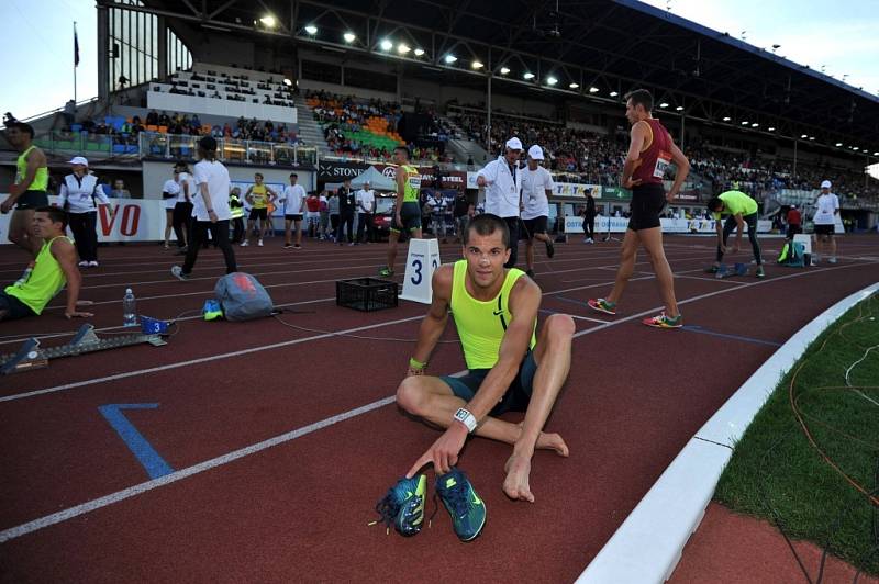 Zlatá tretra Ostrava 2014. Jakub Holuša. 