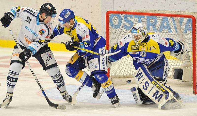 HC Vítkovice Steel - PSG Zlín 3:2 po nájezdech