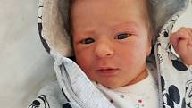 Matěj Štýrský z Vítkova, narozen 28. února v Opavě, míra 50 cm, váha 3420 g. Foto: Tereza Fridrichová
