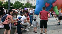 V sobotu 26. června 2021pokračoval druhým dnem v Ostravě Festival v ulicích.
