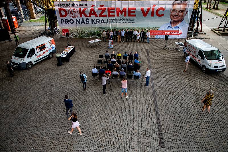 V Ostravě v Dolní oblasti Vítkovice se 4. září 2020 uskutečnila tisková konference k zahájení předvolební kampaně ČSSD do zastupitelstva Moravskoslezského kraje.