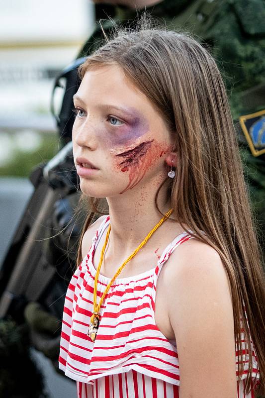 Zombie walk v Ostravě, sobota 29. června 2019.