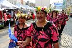 Moravskoslezská metropole se v pátek loučila s patnáctým ročníkem mezinárodního festivalu Folklor bez hranic.