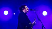 Hudební festival Colours of Ostrava 2019 v Dolní oblasti Vítkovice, 20. července 2019 v Ostravě. Na snímku Robert Smith z The Cure.