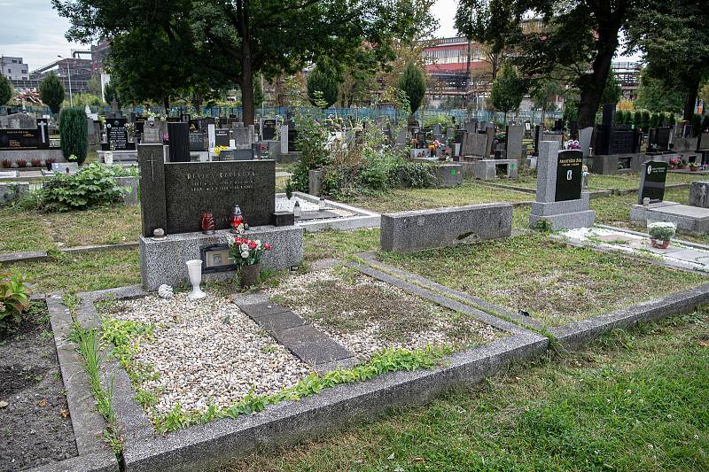 Hřbitov v Mariánských Horách, 23. září 2020 v Ostravě.