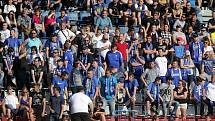 Derby Sigma vs. Baník táhne. Snímky z předchozího derby na Andrově stadionu a odjezd (příjezd) fanoušků Baníku do Olomouce.