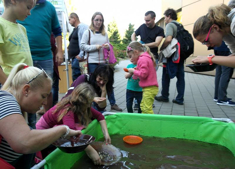 Mineralogická burza 13. října 2018 v Ostravě.