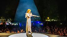 Hudební festival Colours of Ostrava 2019 v Dolní oblasti Vítkovice, 17. července 2019 v Ostravě. Na snímku Florence + The Machine.