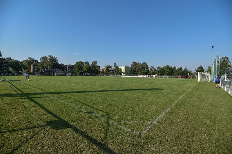 Fotbalový klub TJ Unie Hlubina, 7. srpna 2020 v Ostravě.