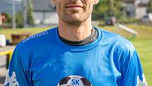 Fotbalový klub - Spolek SK Brušperk, 26. srpna 2020 v Brušperku. Marek Aniol (obránce)